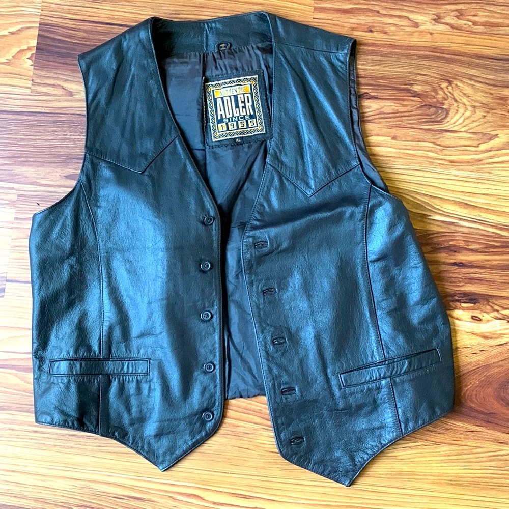 Adler Authentic Men’s Leather Vest